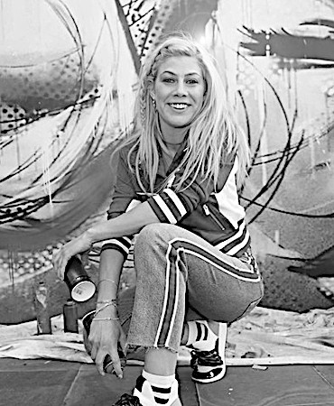 Juliette Delorme, aka Lady JDay, Street artist and Associate at Sacrebleu LLC Juliette Delorme, a.k.a. Lady JDay is a young French artist, currently working as Associate of Sacrebleu LLC, and Art agency based in New-York.